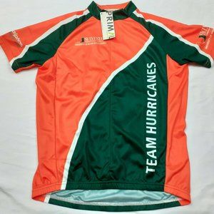 NWT Primal Cycling Jersey Miami Hurricanes UM